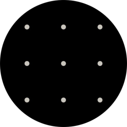 Slide your finger across the screen to connect at least four points and follow the instructions on the screen to create a pattern as lock code.