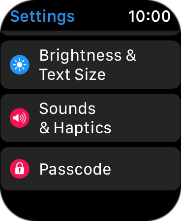 Press Passcode.