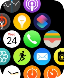 Press the email message icon.