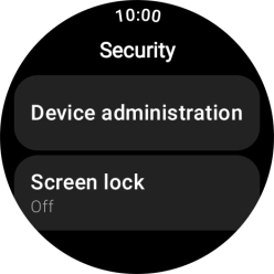 Press Screen lock.