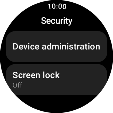 Press Screen lock.
