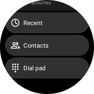 Press Dial pad and key in the required number.