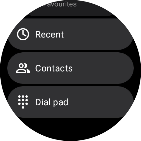 Press Dial pad and key in the required number.
