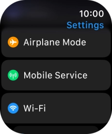 Press Wi-Fi.