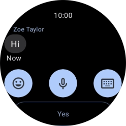 Press the microphone icon.