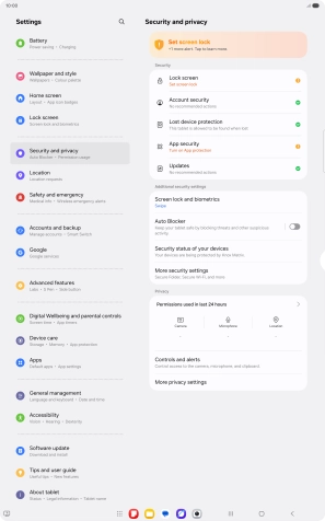 Press Permissions used in last 24 hours.