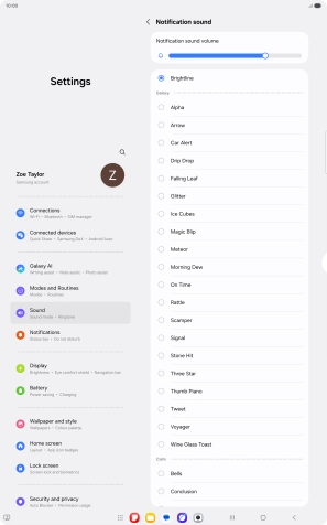 Press the required message tones to hear them.