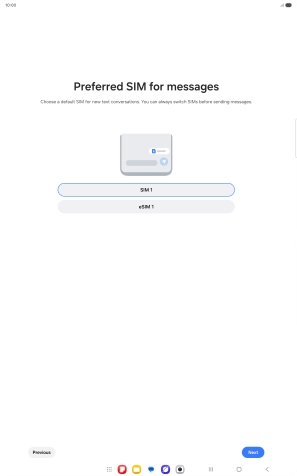 Press the required price plan.