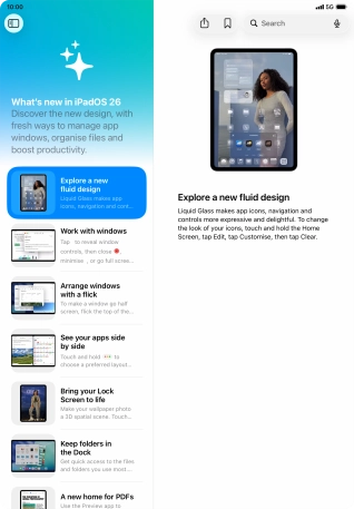 Slide your finger upwards starting from the bottom of the screen to return to the home screen.