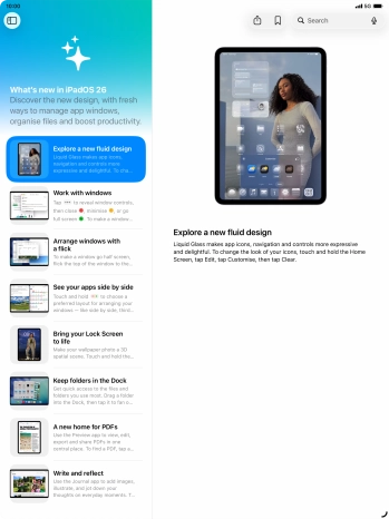 Slide your finger upwards starting from the bottom of the screen to return to the home screen.