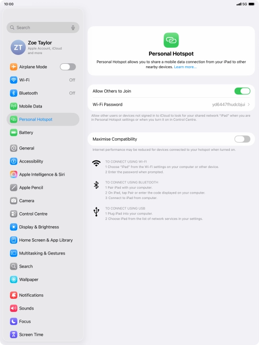 Slide your finger upwards starting from the bottom of the screen to return to the home screen.