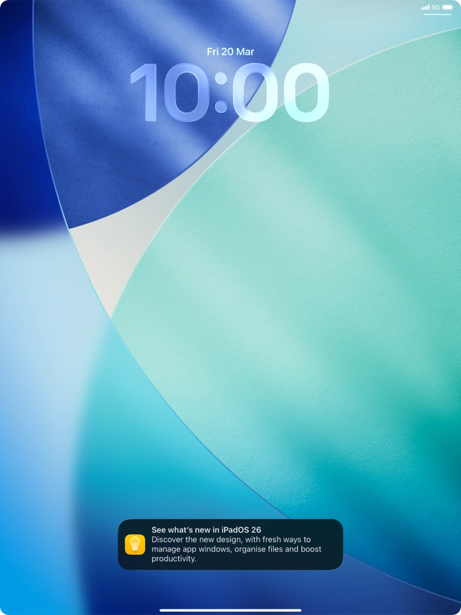Press the required notification and follow the instructions on the screen to use the selected function.
