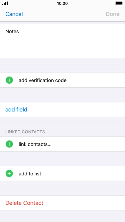 Press link contacts....