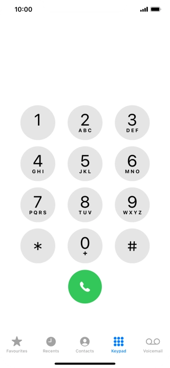Press Recents.