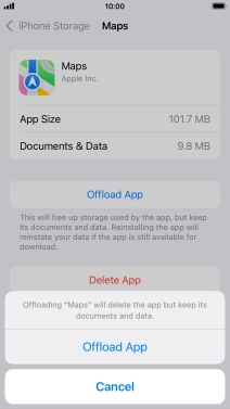 Press Offload App.