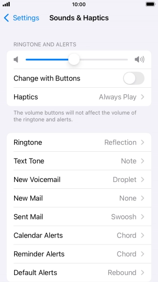 Press Ringtone.