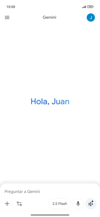 Pulsa el icono de perfil.