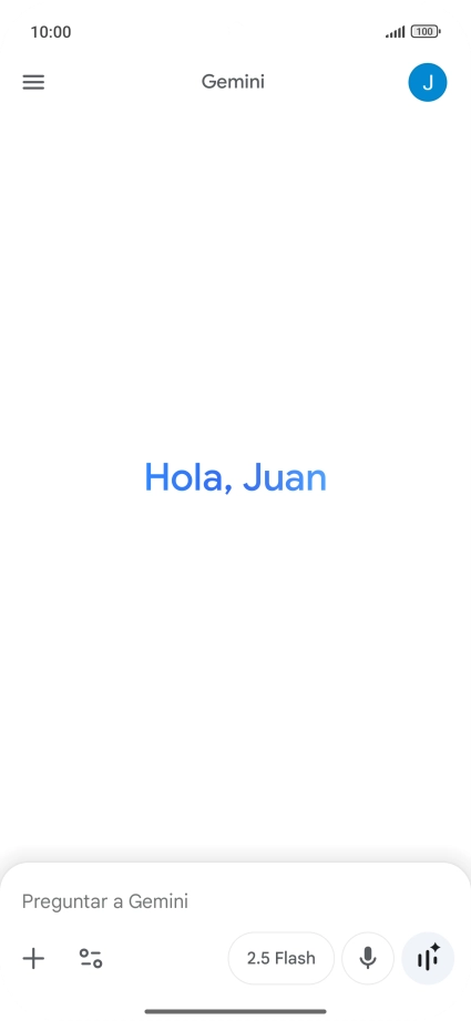 Pulsa el icono de perfil.