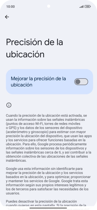 Si pulsas el indicador junto a 