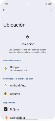 Pulsa la app deseada.