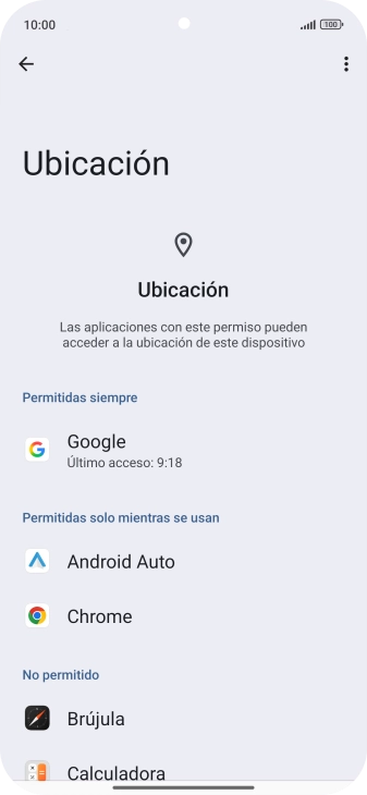 Pulsa la app deseada.