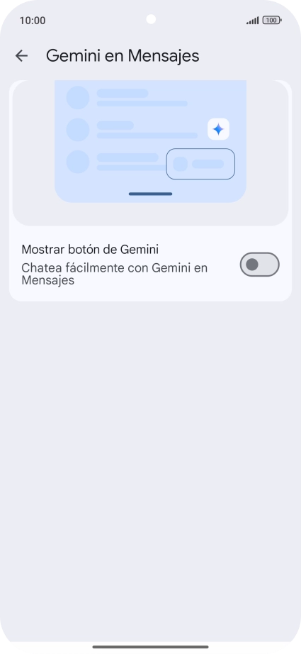 Pulsa el indicador junto a 