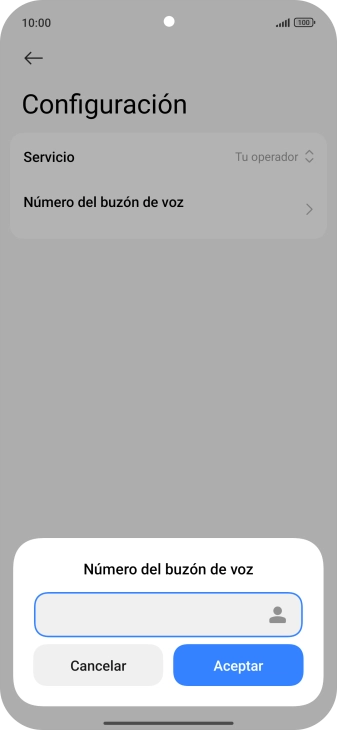 Introduce 22177 y pulsa Aceptar.