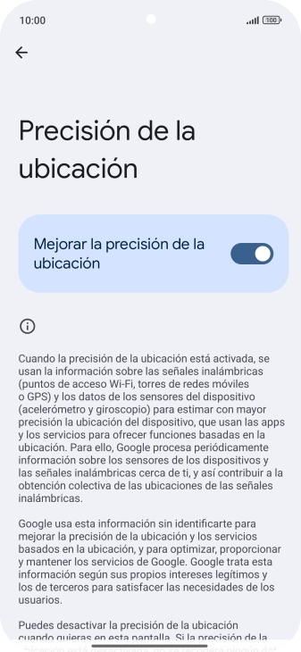 Si pulsas el indicador junto a 