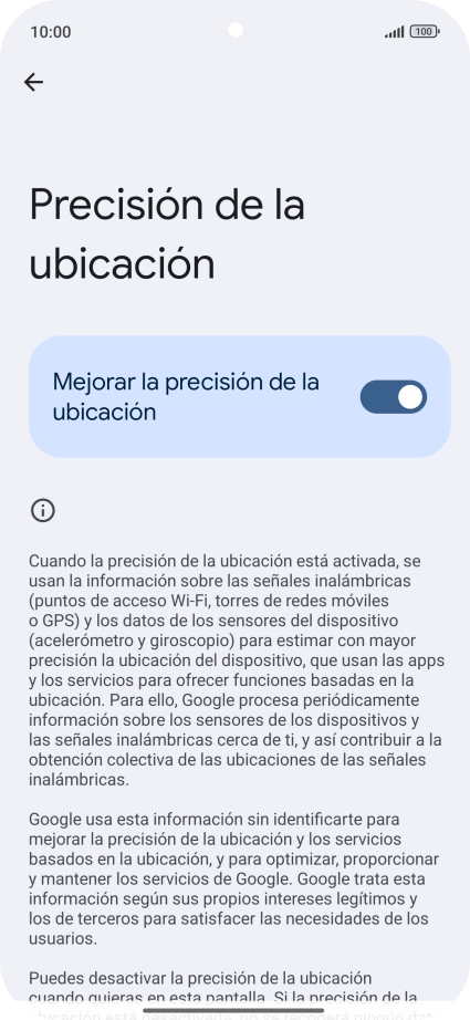 Si pulsas el indicador junto a 