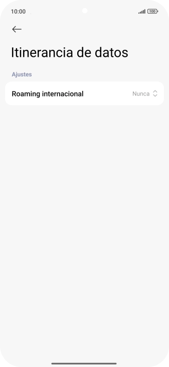 Pulsa la lista desplegable junto a 