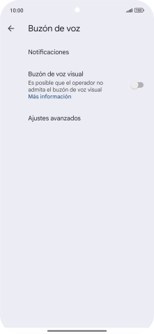 Pulsa Ajustes avanzados.