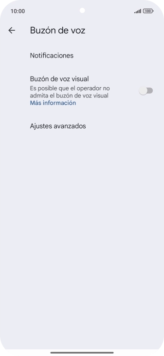 Pulsa Ajustes avanzados.