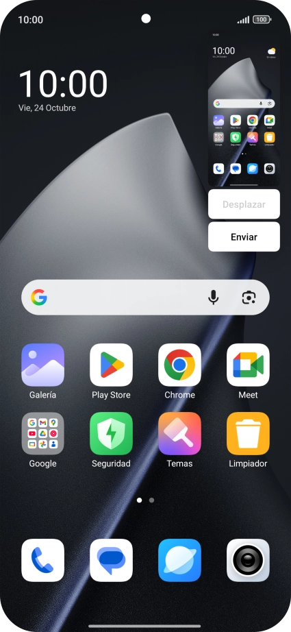 Para editar tu pantallazo, pulsa el pantallazo y sigue las indicaciones de la pantalla para realizar los cambios deseados.