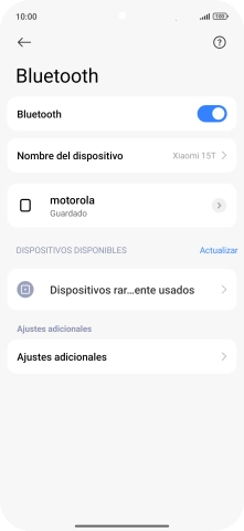 Desliza el dedo hacia arriba desde la parte inferior de la pantalla para terminar y volver a la pantalla de inicio.