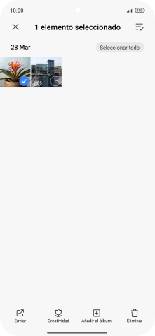 Pulsa el icono de seleccionar todo.