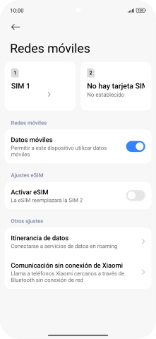 Pulsa el indicador junto a 