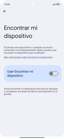 Pulsa el indicador junto a 