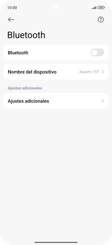 Pulsa el indicador junto a 