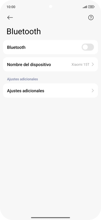 Pulsa el indicador junto a 